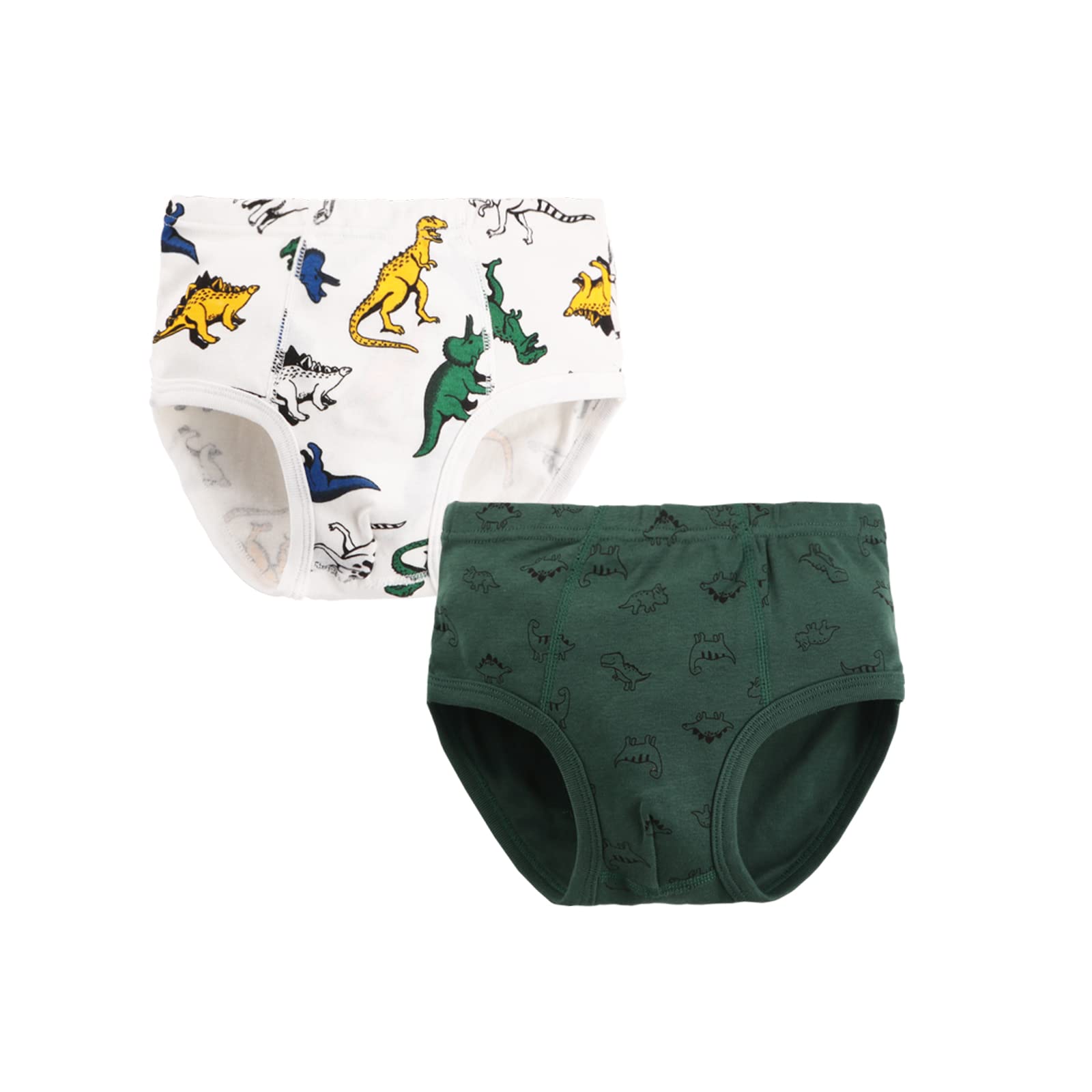 JackLoveBriefs Calzoncillos Slips niño Dinosaurios Algodón Slips niños 2-10 años