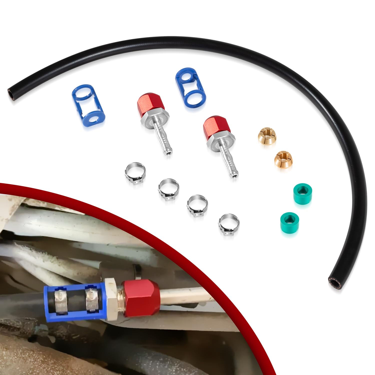 usvehj 800-671 A/C Line Splice Kit