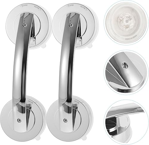 Miniatura 7 de Healifty Tiradores de cajón, 2 piezas de bañera de seguridad para cajones, ventanas, duchas, pomos de agarre, bañeras, paredes de succión