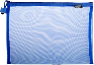 Billeteras multicolor de nailon con cierre de cremallera, bolsa de almacenamiento de malla para mujeres y hombres, oficina, escuela, hogar