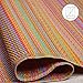 Fab Habitat Outdoor Rug - Waterproof, Fade Resistant, Crease-Free - Premium Recycled Plastic - Striped - Porch, Deck, Balcony, Hallway, Poolside - Cancun - Multicolor - 2.5 x 8 ft Runner