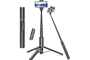 60" Selfie Stick Tripod with Bluetooth Remote