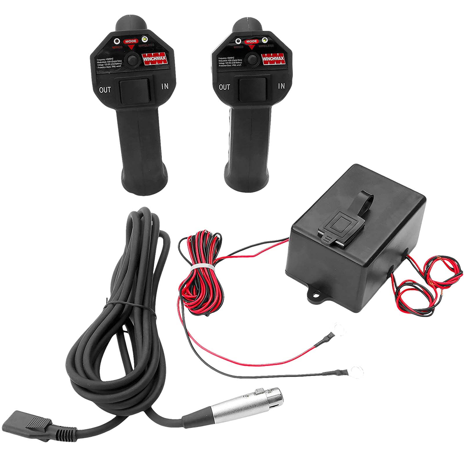 Telecomando Wireless Per Argano 12V Shkalacar - 2 Telecomandi E Ricevitore, Portata 50ft, Per Jeep E ATV - Foto 12