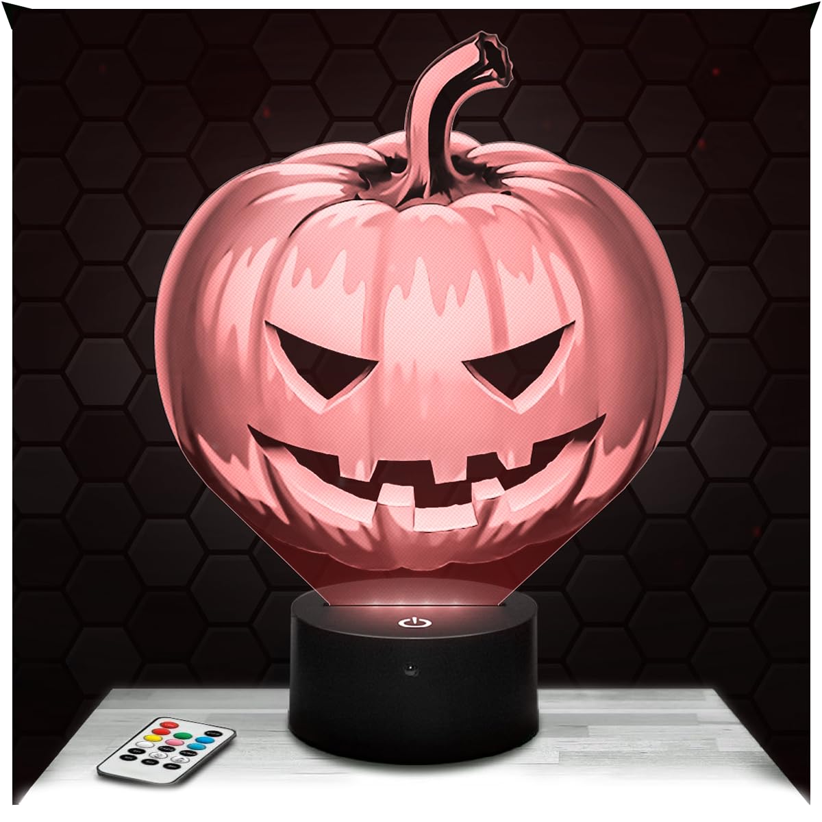 Lampephoto.fr - Pumpkin lamp Halloween 3D Lamp Decoration for boy Girl 3D Pumpkin Halloween Object Breton Gift Idea Soft Light Decoration Night Light Office Decoration, Original Christmas, Gift Idea