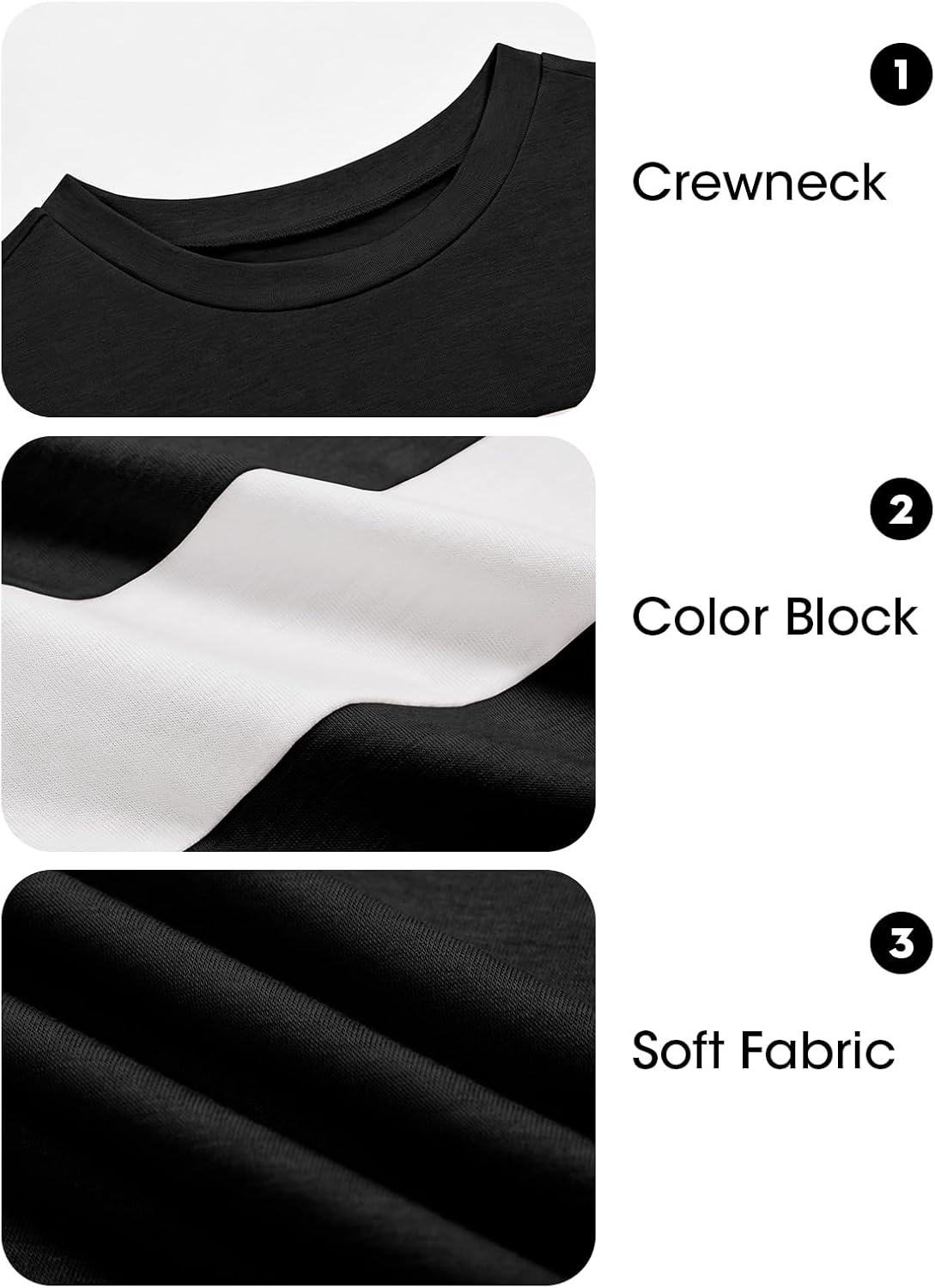 Imily Bela Kids Boys Long Sleeve T Shirts Color Block 5-14 Years