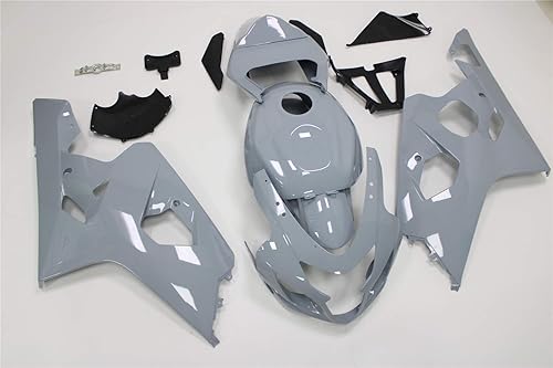 Miniatura 3 de Carenado gris apto para 2004 2005 GSXR 600 750 inyección ABS plásticos posventa kit de carrocería 04 05 GSX-R 600750 YGY