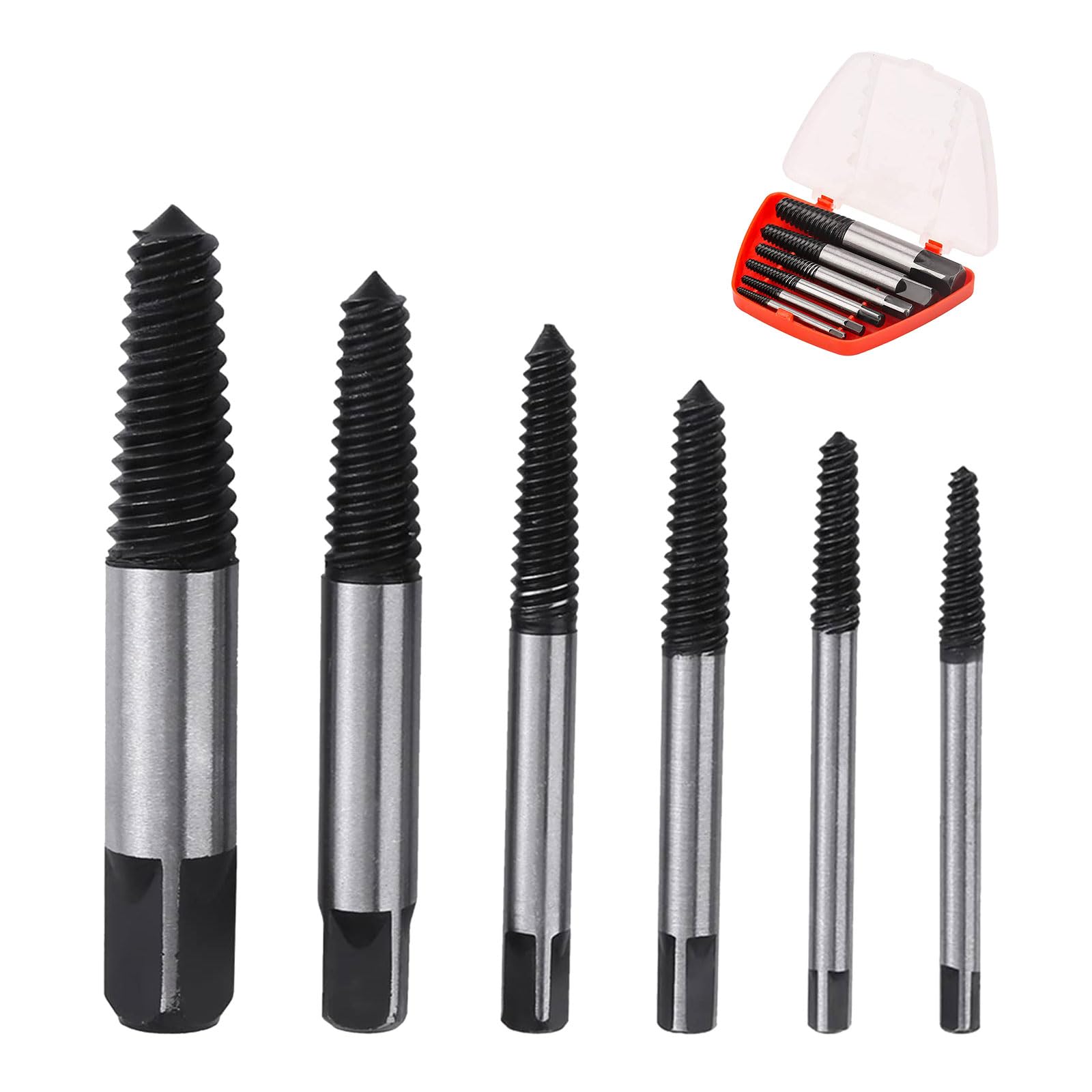 Set Estrattori Per Viti M3-M22 - Rimozione Viti Rotte, Filettatura Sinistra
