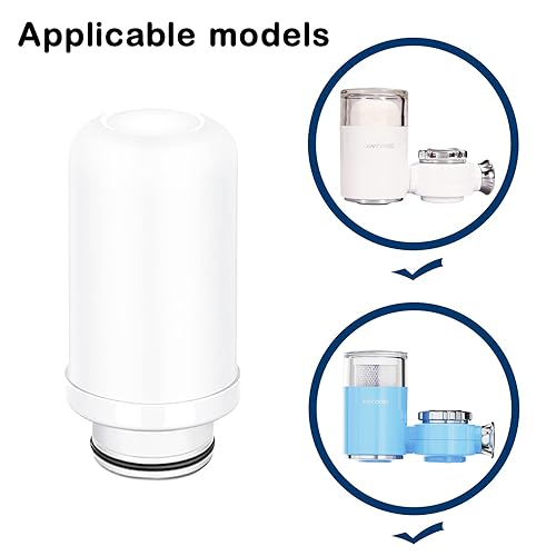 Miniatura 2 de Filtro de agua para fregadero, filtro de agua de grifo con carbón activado, purificador de agua de cocina doméstica para fregadero, filtro de grifo