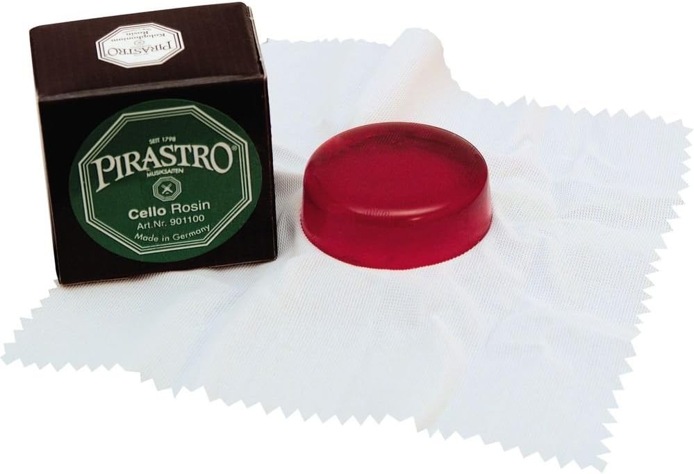 Pirastro P9011 Cello Rosin, Handcrafted Quality for Professional and Student Cello Players, Premium Rosin Made with Natural Resin for Musicians