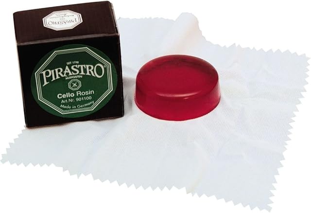 Pirastro P9011 Cello Rosin, Handcrafted Quality for Professional and Student Cello Players, Premium Rosin Made with Natural Resin for Musicians