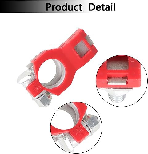 Miniatura 6 de waltyotur Terminal de extremo de cable de batería Reemplazo positivo para Lexus Infinity Nissan Toyota 90982-05035 24340-7F000