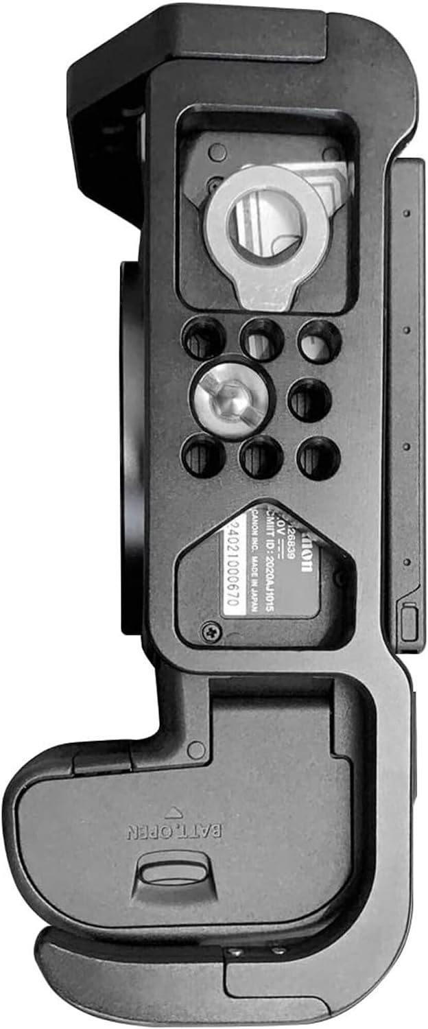 LEOFOTO CG-R5 Camera Cage Dedicated for Canon EOS-R5 Lightweight Body Armor, 1/4" & 3/8" Threaded Accessory Mounting Holes