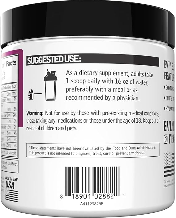 Ultimate Electrolytes Powder Hydration Drink - Quick Replenishing Hydration Powder Drink Mix with 8 Key Electrolytes and Antioxidants - Vegan Gluten Free Keto Friendly Blend (Berry Splash)