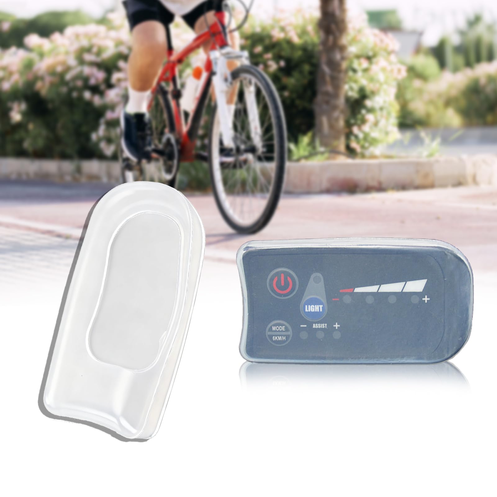 Culnflun Dashboard Dust Cover, Rain Cover for Display 790/810/880, Transparent Silicone Protective Covers, Suitable for Electric Car, Bicycle And Outdoor Driving