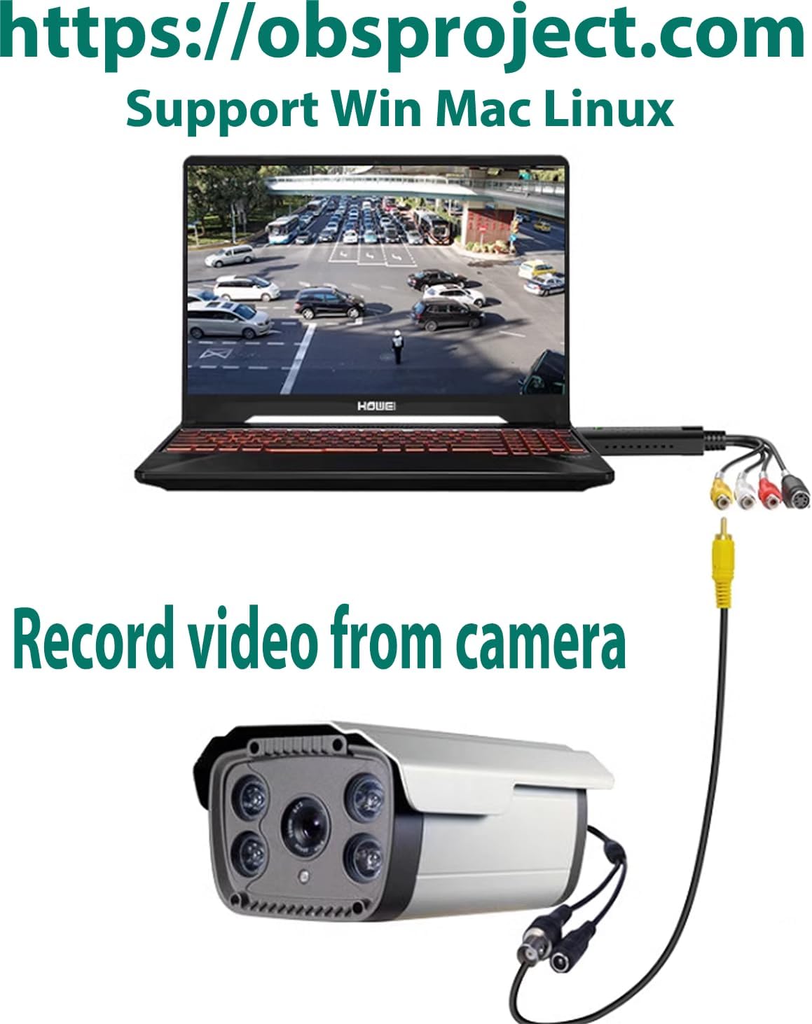 USB 2.0 Audio Video Grabber Converter Video Cassettes Digitize VHS Digitize and Edit Videos from Any Analog Source Supports NTSC PAL SECAM for Windows and Mac