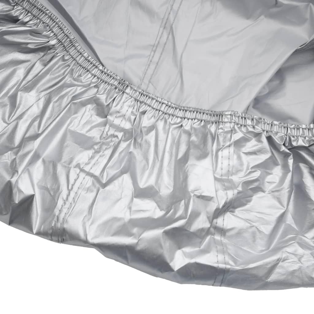 Funda protectora para coche con correa de hebilla, de poliéster transpirable y con revestimiento de poliuretano, impermeable, resistente al viento, para interior