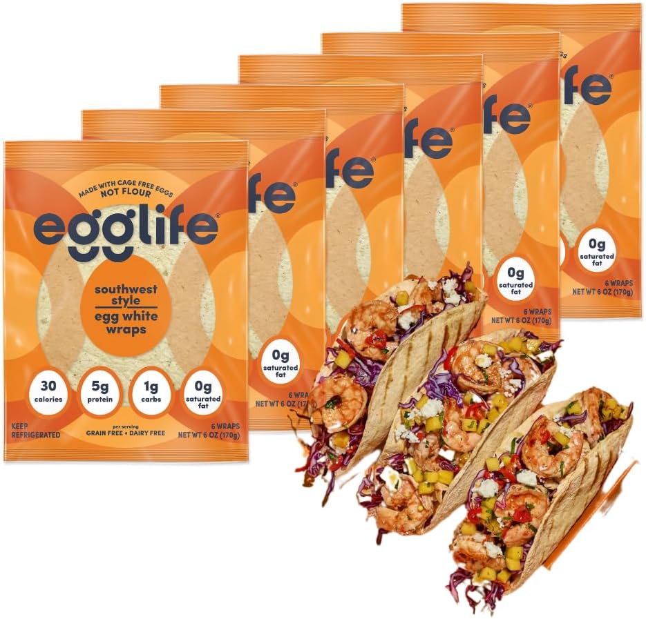 egglife egg white wraps, Southwest, Egg White Wraps, 36