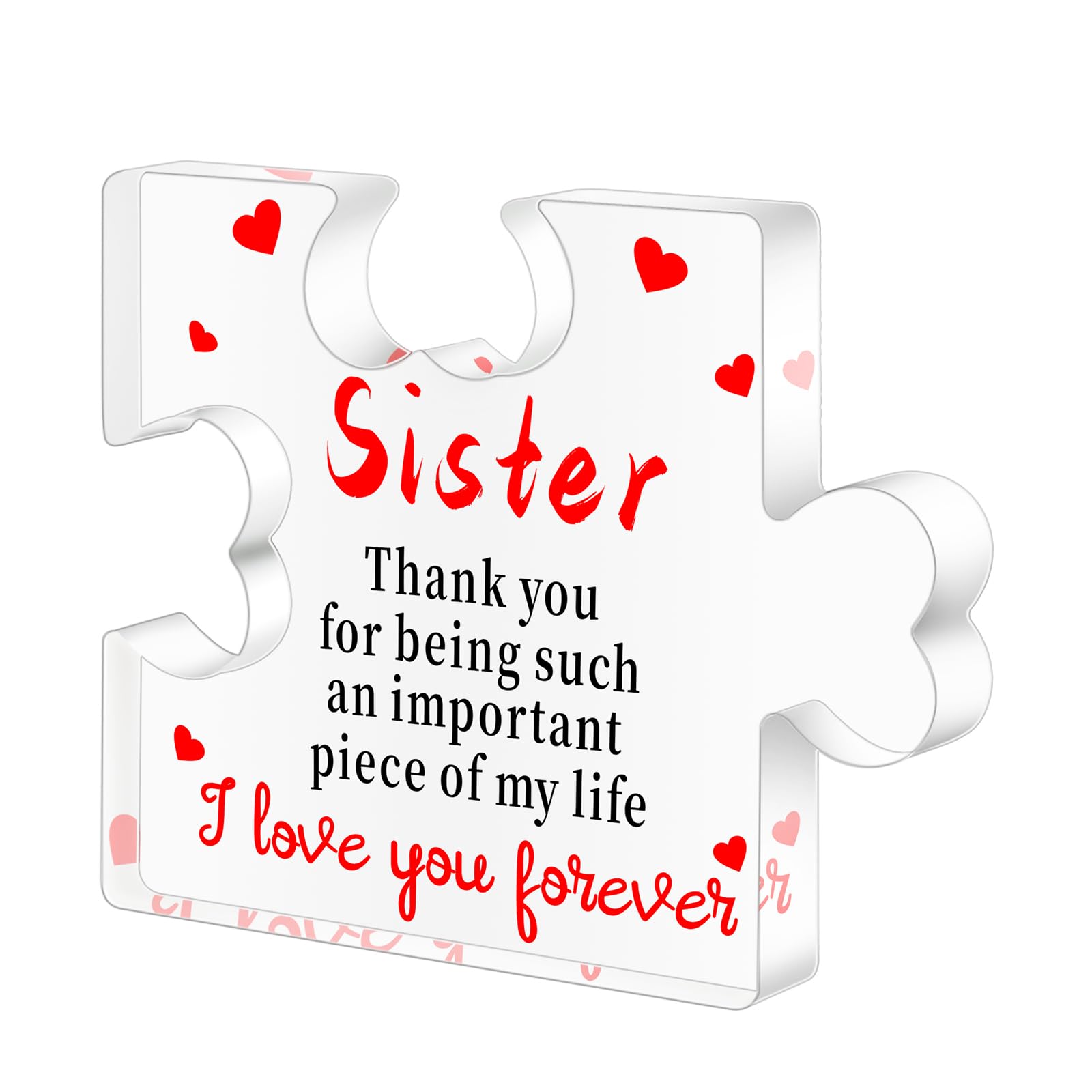 Photo 1 of Sister Gifts from Sister Funny Unique Sister In Law Gifts for Christmas Birthday Novelty Home Keepsake Decor