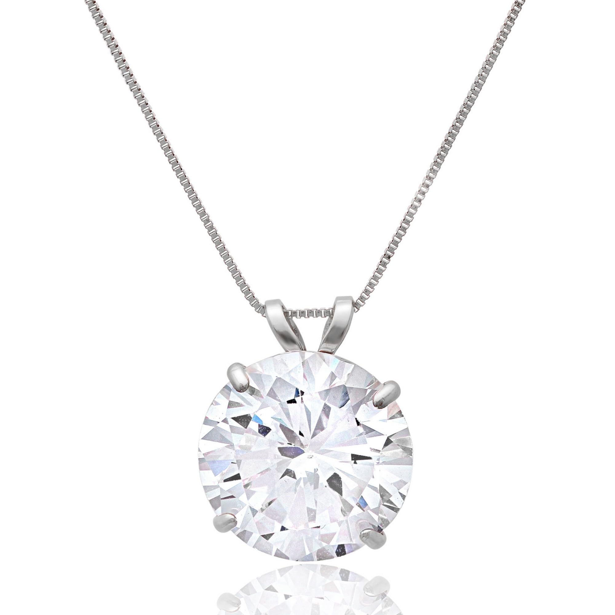 MAX + STONE 14k Gold CZ Pendant