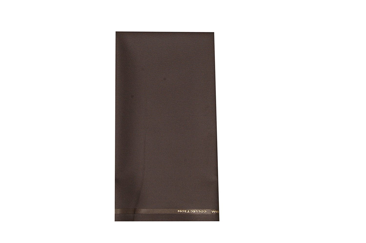 kundan sulz gwalior Men's Executive Dark Brown ( Matt Finish ) Plain Trouser Fabric ( 1 Pant Piece for Men ) ( 1.30 Meters )-picture-44
