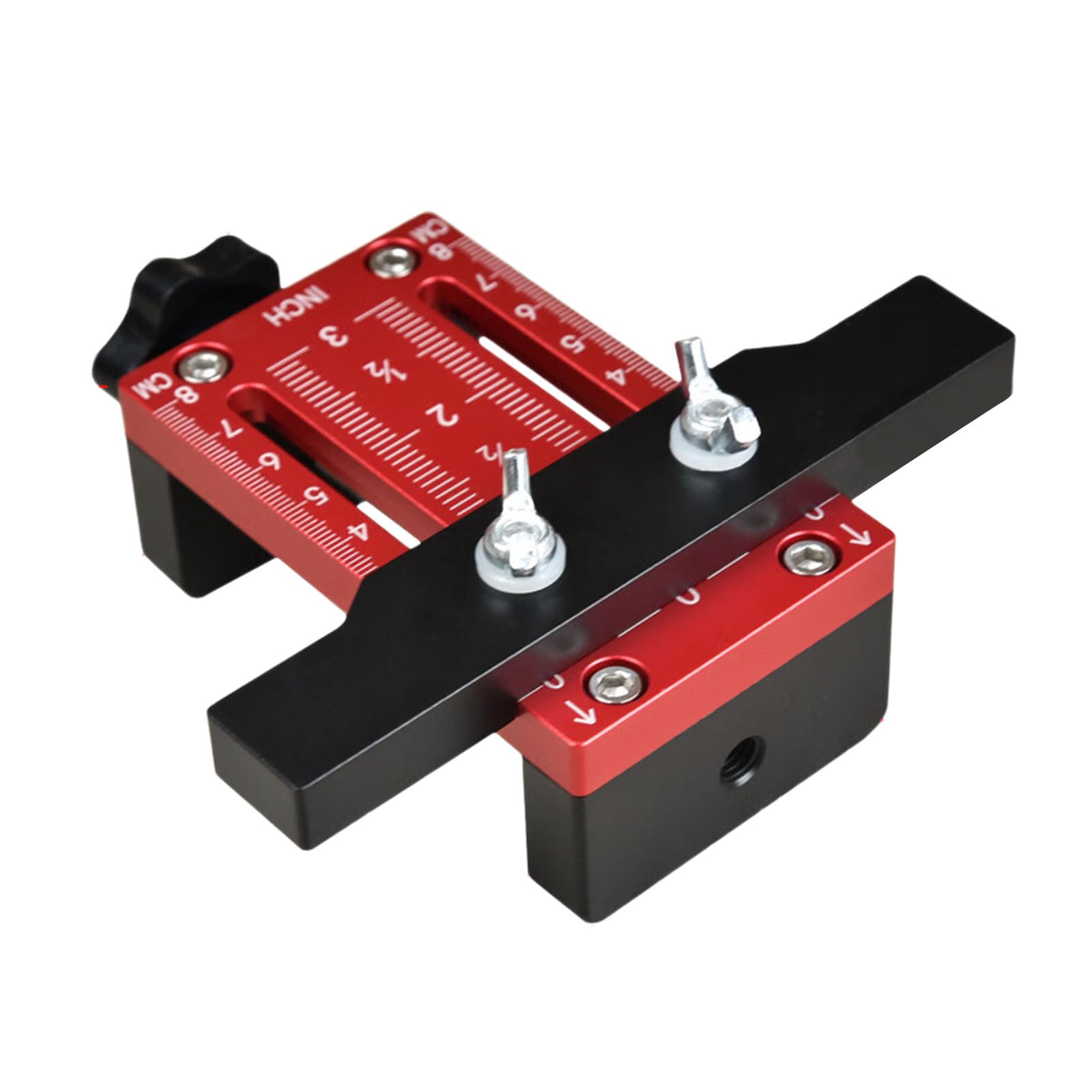 Woodworking Clamps Tool for Accurate Cabinet Door Alignment Heavy Type Cabinet Hinge Jigs with Sliding Rod Adjustable Door Hanger
