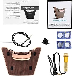 Double Pickups For Classic Acoustic Guitar GGP-01 Acoustic Guitar Soundhole Pickup For Classic Folk Guitar Accessories Guitar Soundhole Double Pickup