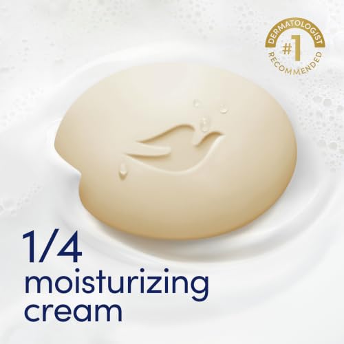 Image of Dove Beauty Bar Soap Shea Butter 4 Count 3.75 oz