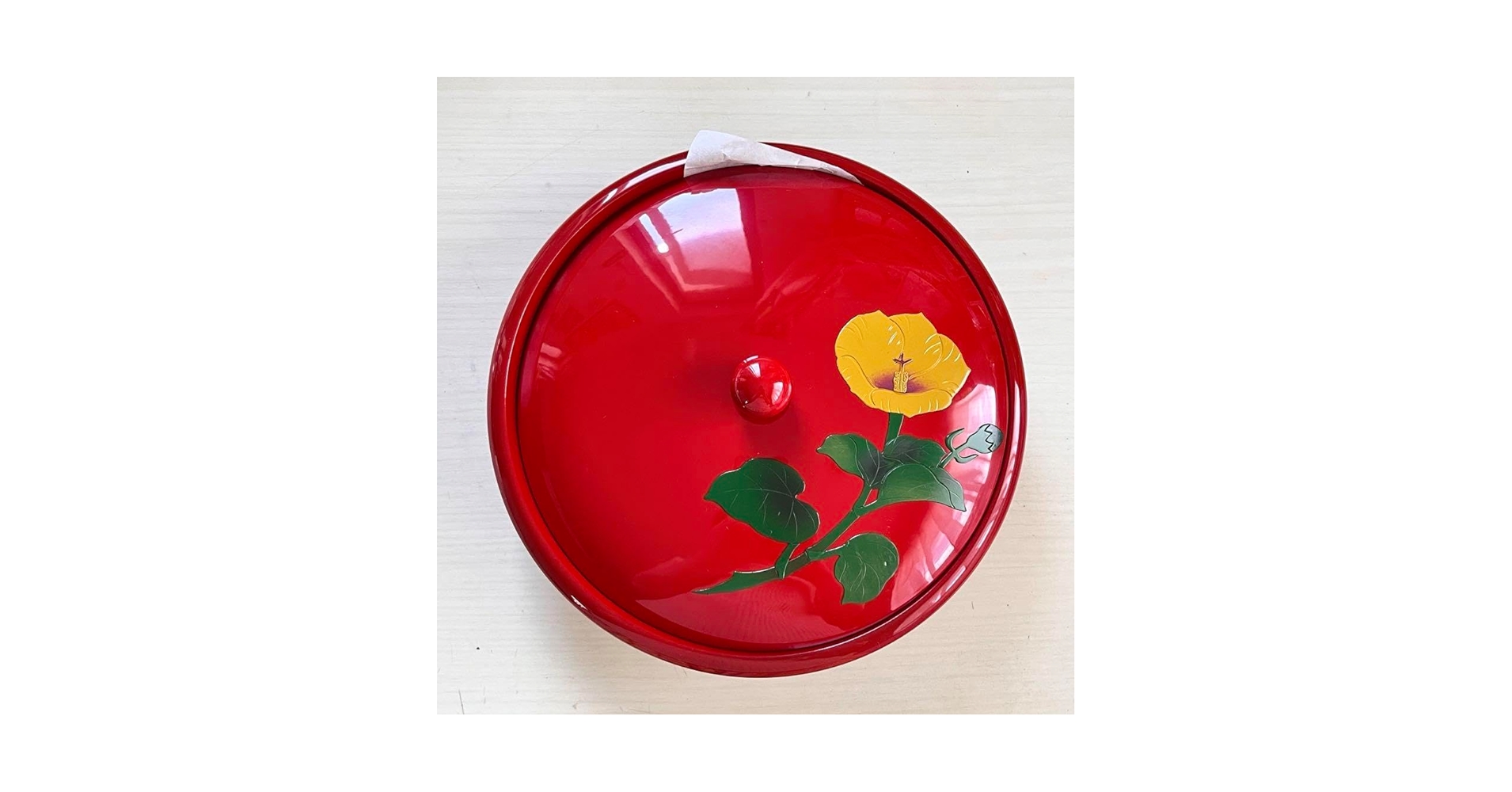 Amazon.co.jp: 琉球漆器 蓋つき菓子器 沖縄伝統工芸品