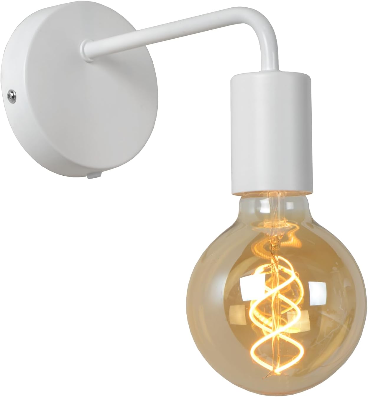 Scott Applique Murale - Blanc - 1xe27 - Applique