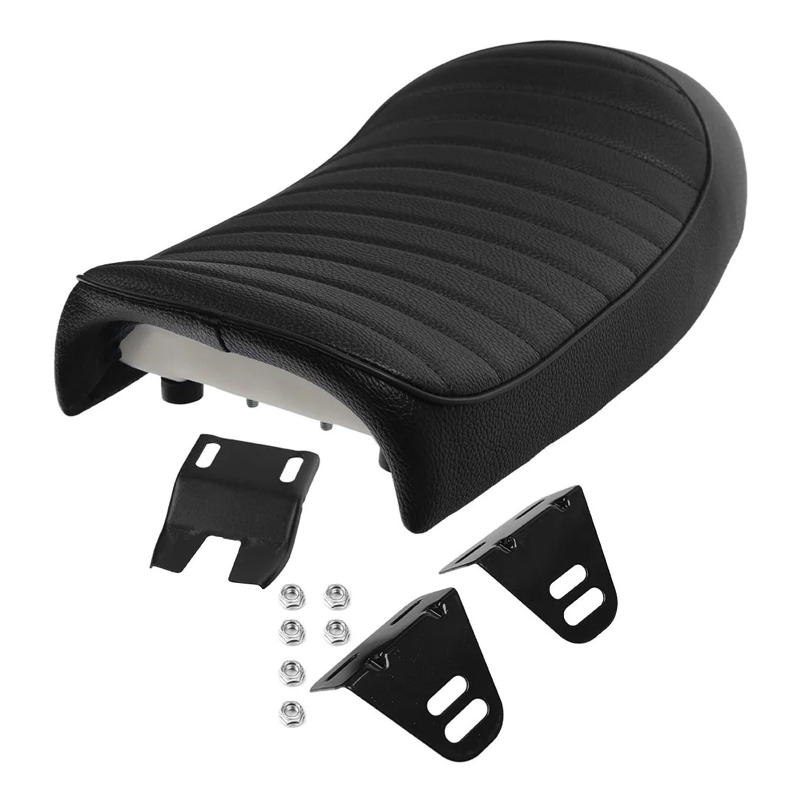 Sedile Passeggero Conducente Moto Universale Per Scrambler Sella Per CG125 Per CB350 Per CB400 Per CB500 Per CB750 SR400 XJ XS Accessori