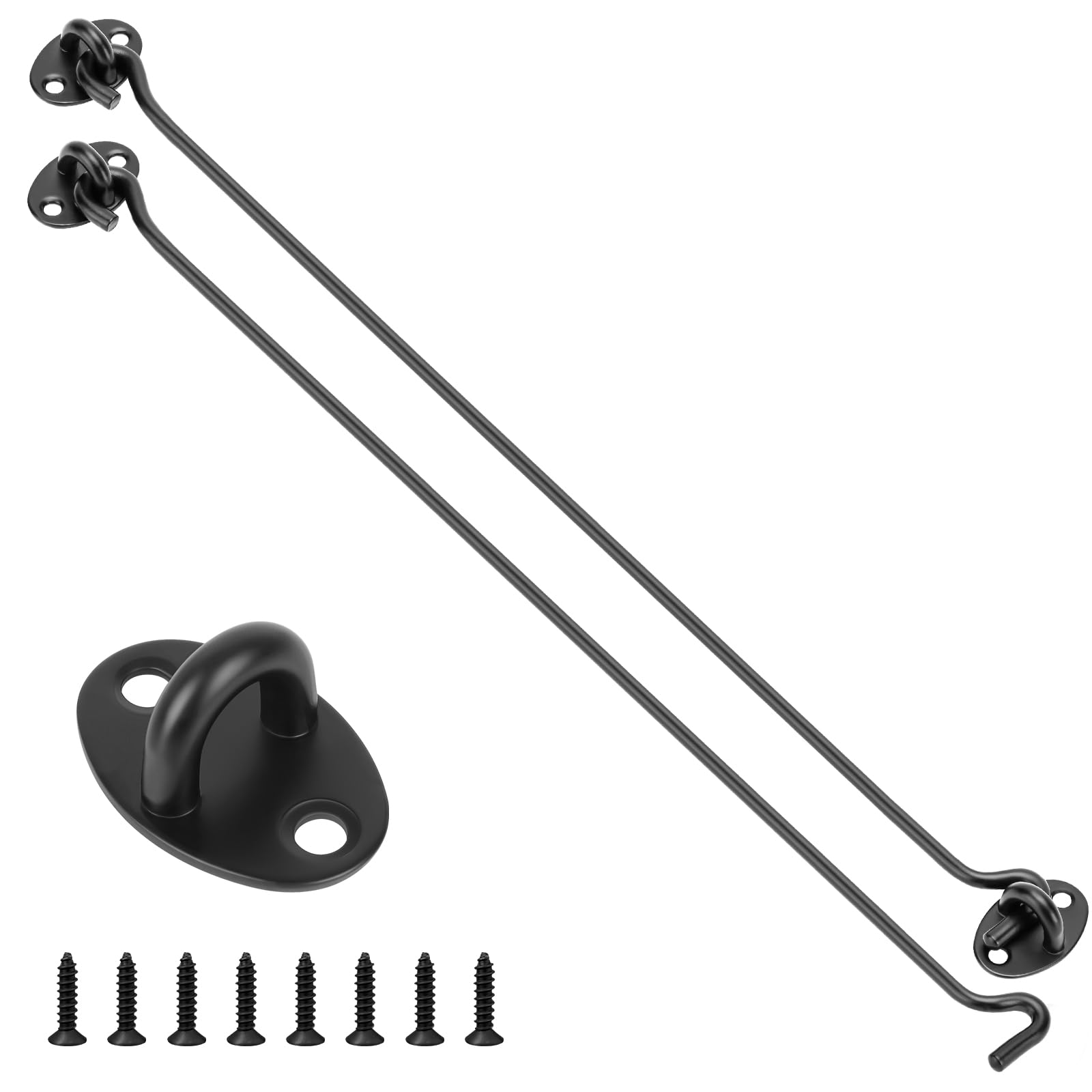 Hook Total (16 inch-400mm(Black))