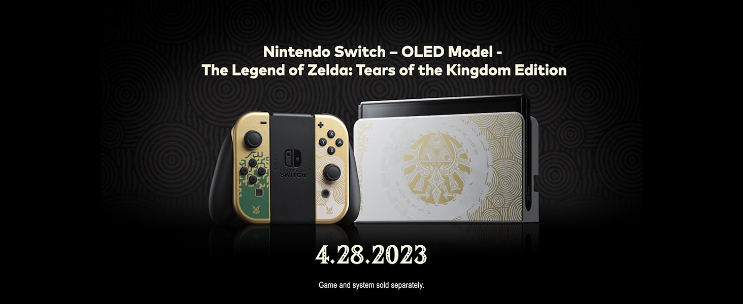 Amazon.com: Nintendo Switch – OLED Model - The Legend of Zelda