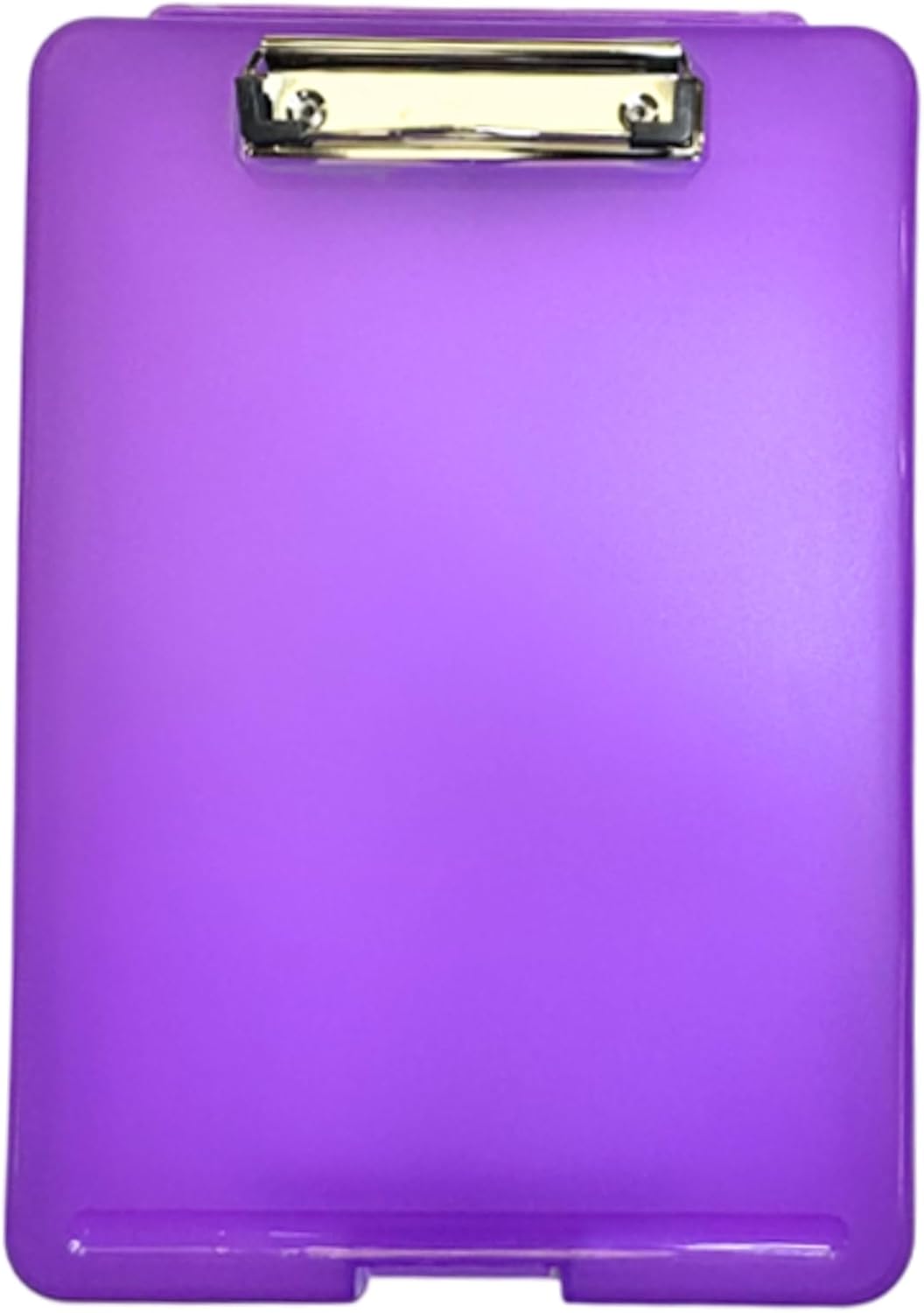 Pack of 12 A4 Purple Clipboard Box Files - Storage Filing Case