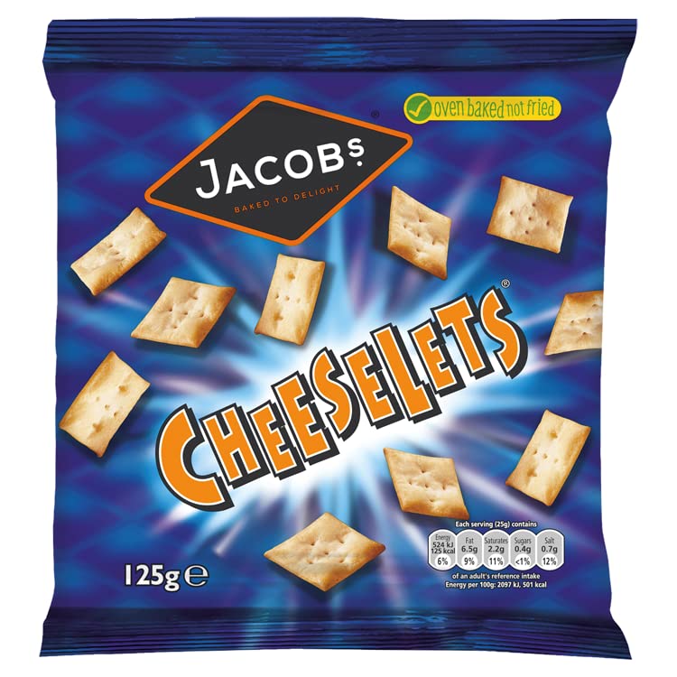 JACOBS Cheeselets 125 g (Pack of 15)
