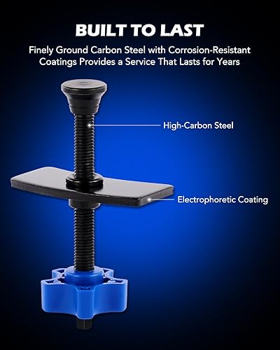 Miniatura 7 de Orion Motor Tech Esparcidor de pastillas de freno resistente, herramienta de pastillas de freno de disco, herramienta de compresor de pistón de