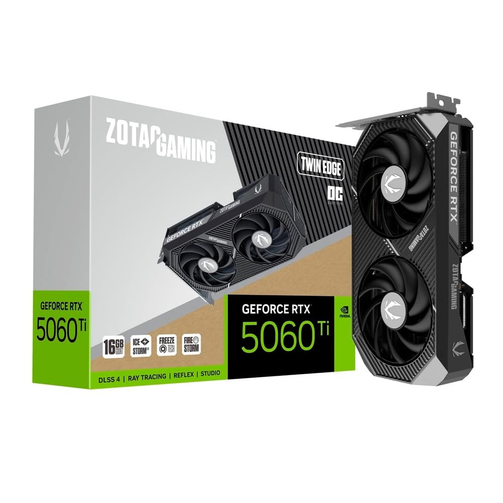 Amazon.com: ZOTAC Gaming Geforce RTX 5060 Ti Twin Edge Oc Nvidia