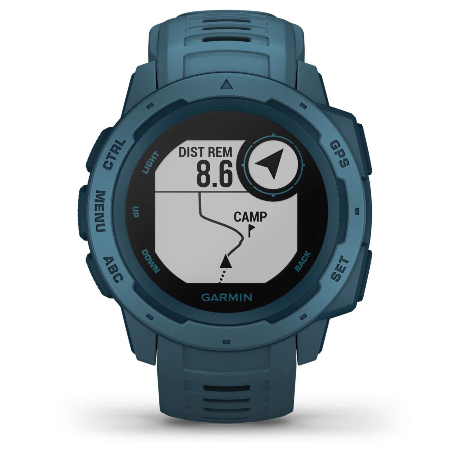Garmin Instinct, GPS Watch, Lakeside Blue, WW (Reacondicionado)