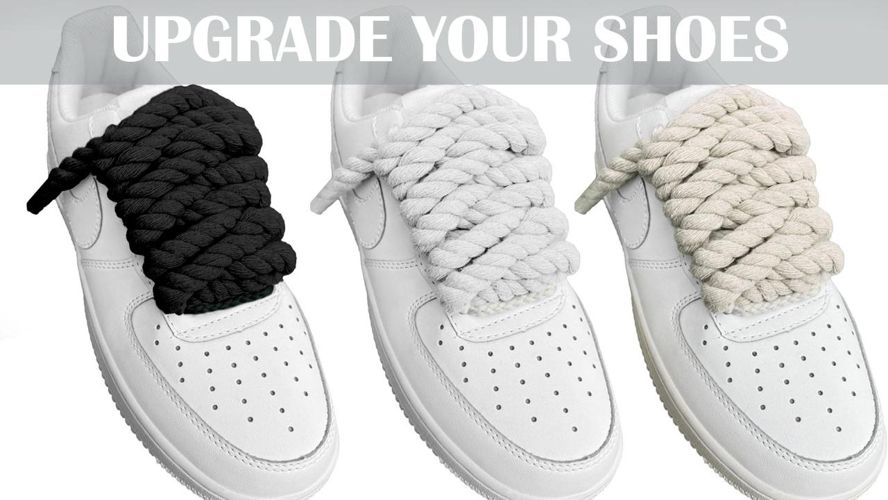 black air force 1 shoe laces
