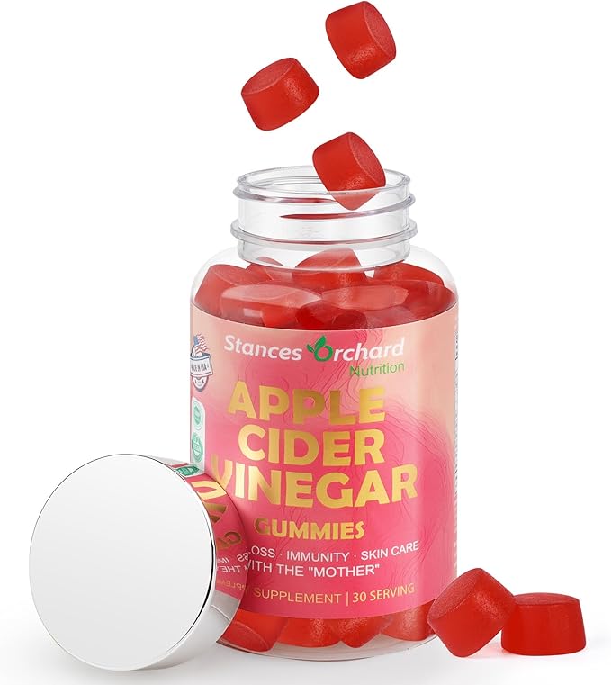 Apple Cider Vinegar Gummies Vegan Low Carbs Keto ACV