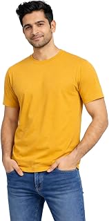 Gaurvity Men's Cotton Round Neck Short Sleeve T-Shirt Price In India
