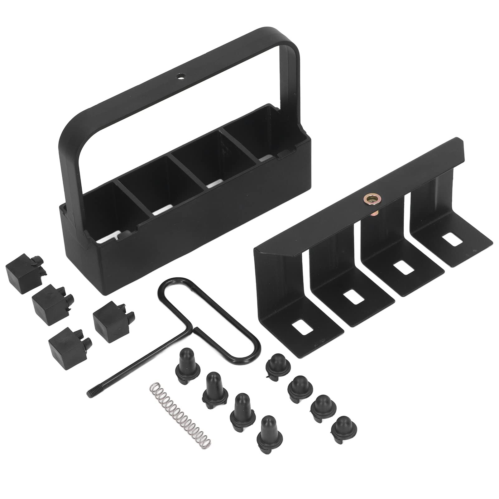 ZHJOPP Stainless Steel Soil Block Maker Tool - Double Row Earth Block Maker for Seedlings, Garden Planting, and Eco-Friendly Gardening
