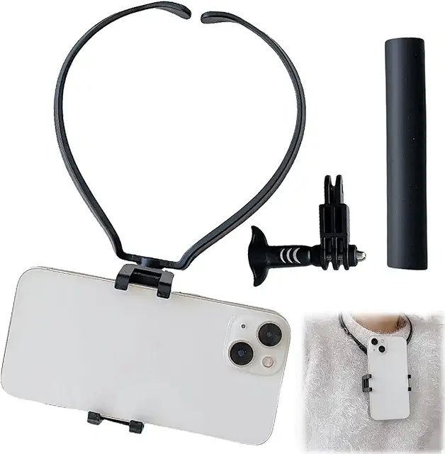 Soporte para Cuello de Móvil Ysnzaq - Soporte Universal para iPhone, Samsung y GoPro
