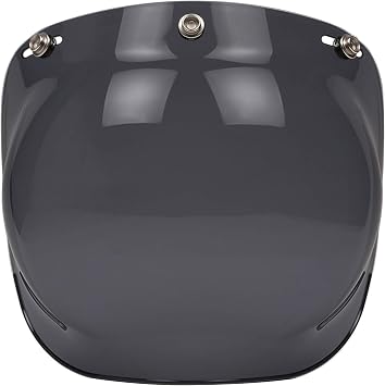 Motorcycle Helmet Bubble Shield Visor Smoke