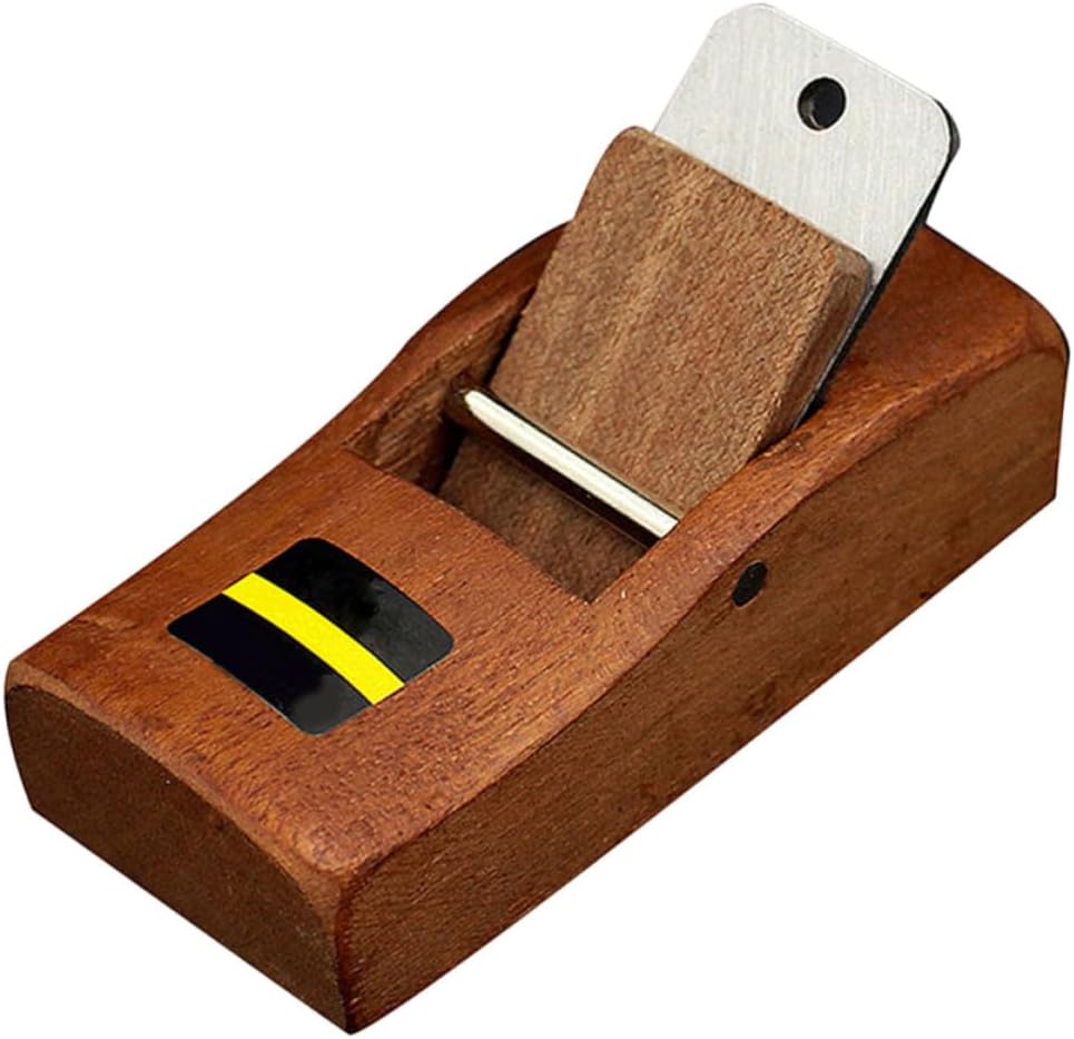 Healifty Mini Hand Planer for Woodworking, Easy to Carry Plastic and Metal Wood Planer Hand Tool for DIY Wood Plate and Plasterboard Use