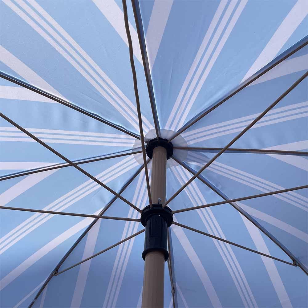 200 cm, odchylany parasol ogrodowy, w stylu boho, na plażę, taras, z frędzlami, przenośny, z torbą do przenoszenia, na balkon, basen, plażę, ochrona przed słońcem
