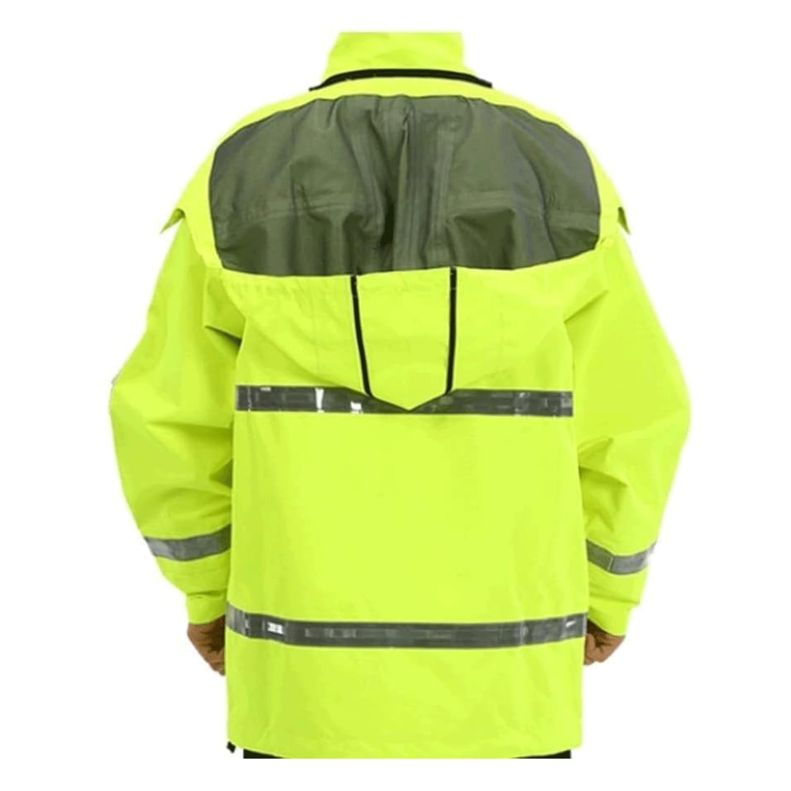 Kamizelki bezpieczeństwa Reflecterende veiligheidsvesten 360° veiligheidsvest met hoge zichtbaarheid Overalls en broeken Reflecterend jack Modieus ademend reflecterend pak Moda