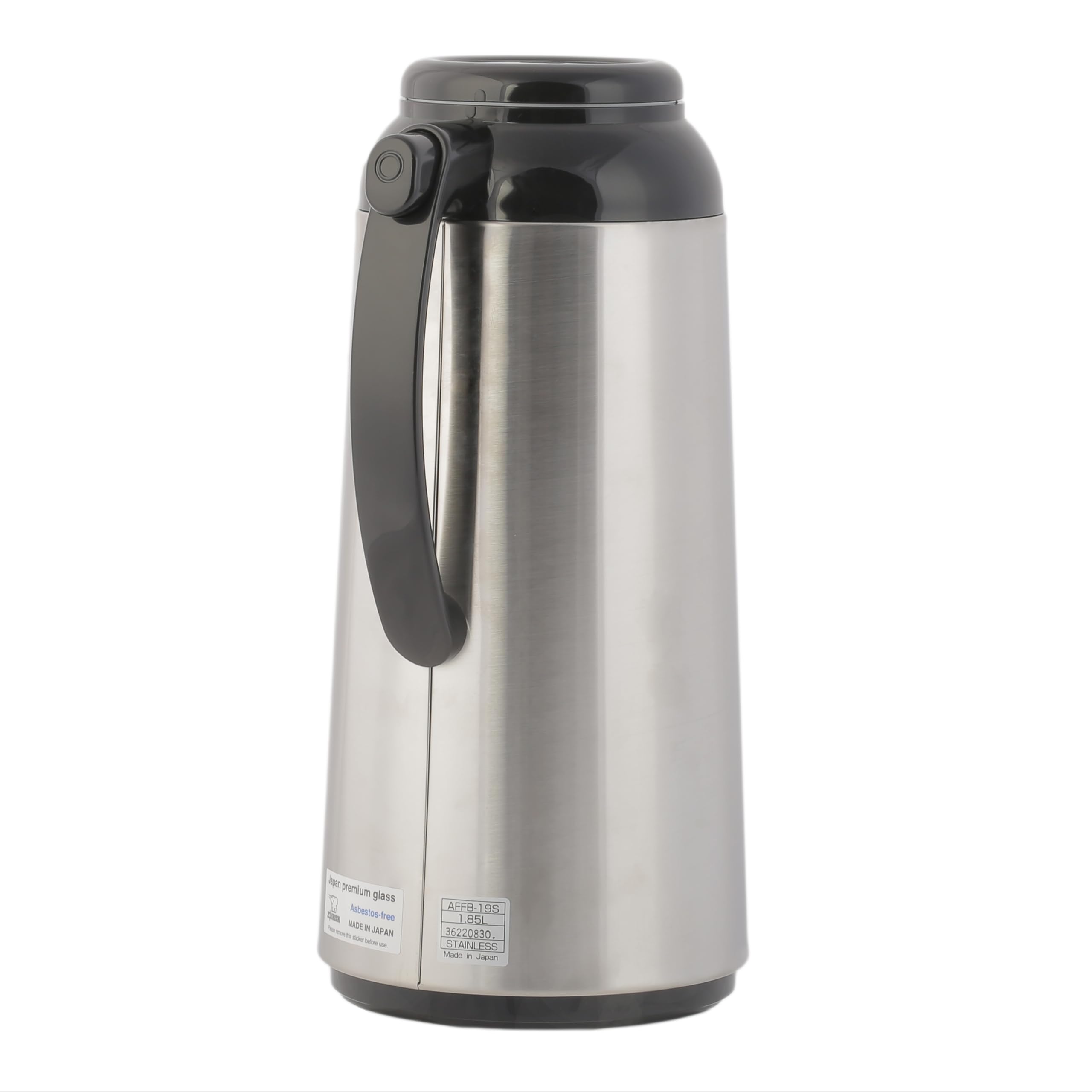Zojirushi Jarra térmica premium, 1.85 litros, acero inoxidable cepillado