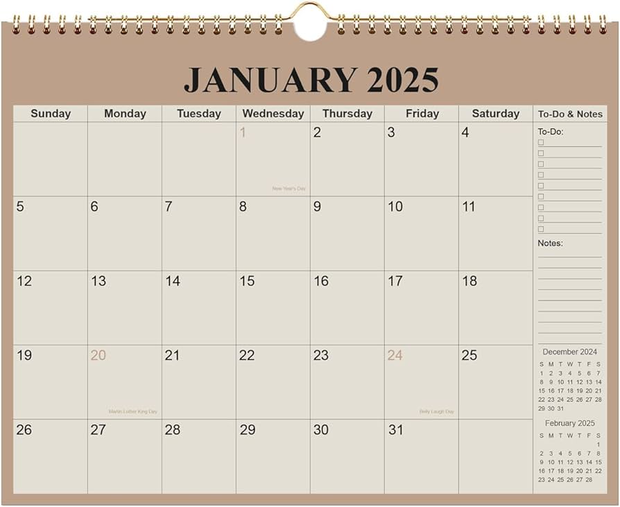 Amazon.com: Calendar 2025-2026 - Wall Calendar 2025 from January 2025 to June 2026, 2025-2026 Wall Hanging Calendar Planner with Thick Paper, 12 amazon-com-calendar-2025-2026-wall-calendar-2025-from-january-2025-to-june-2026-2025-2026-wall-hanging-calendar-planner-with-thick-paper-12-x-14-5-beige-office-products