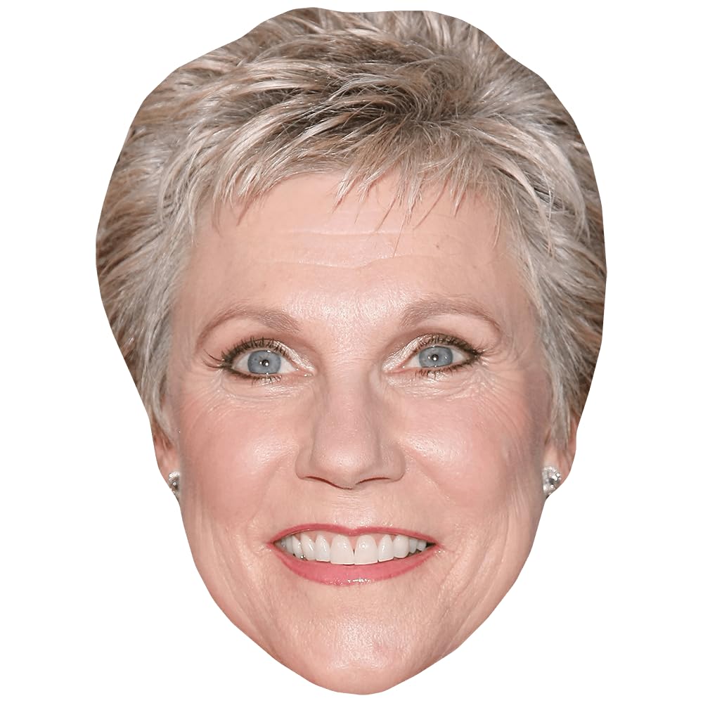 Anne Murray (Smile) Celebrity Mask, Flat Card Face, Fancy Dress Mask
