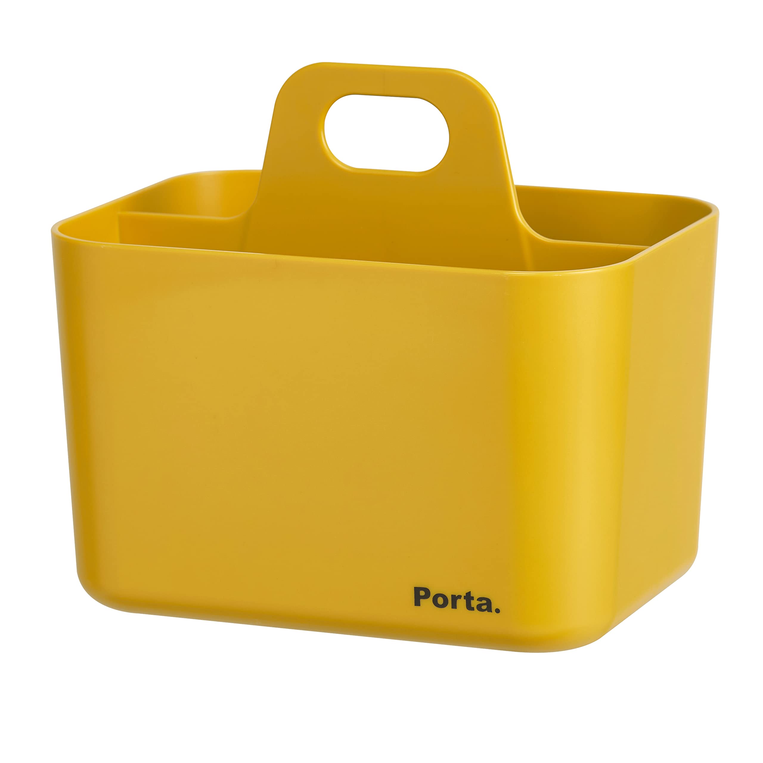 Litem Porta Mini - A Compact & Stackable Storage Unit for organizing Small Objects in Kitchen, Office, Kids Room (Yellow, 5.9Wx4.3Dx5.3H)-image-41